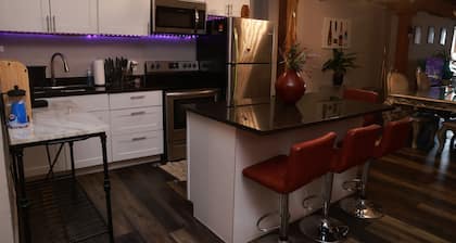 Eclectic Industrial Loft in Detroit's Corktown + Free Parking