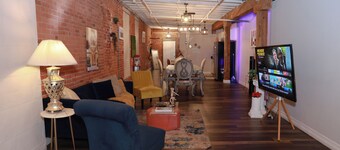 Eclectic Industrial Loft in Detroit's Corktown + Free Parking