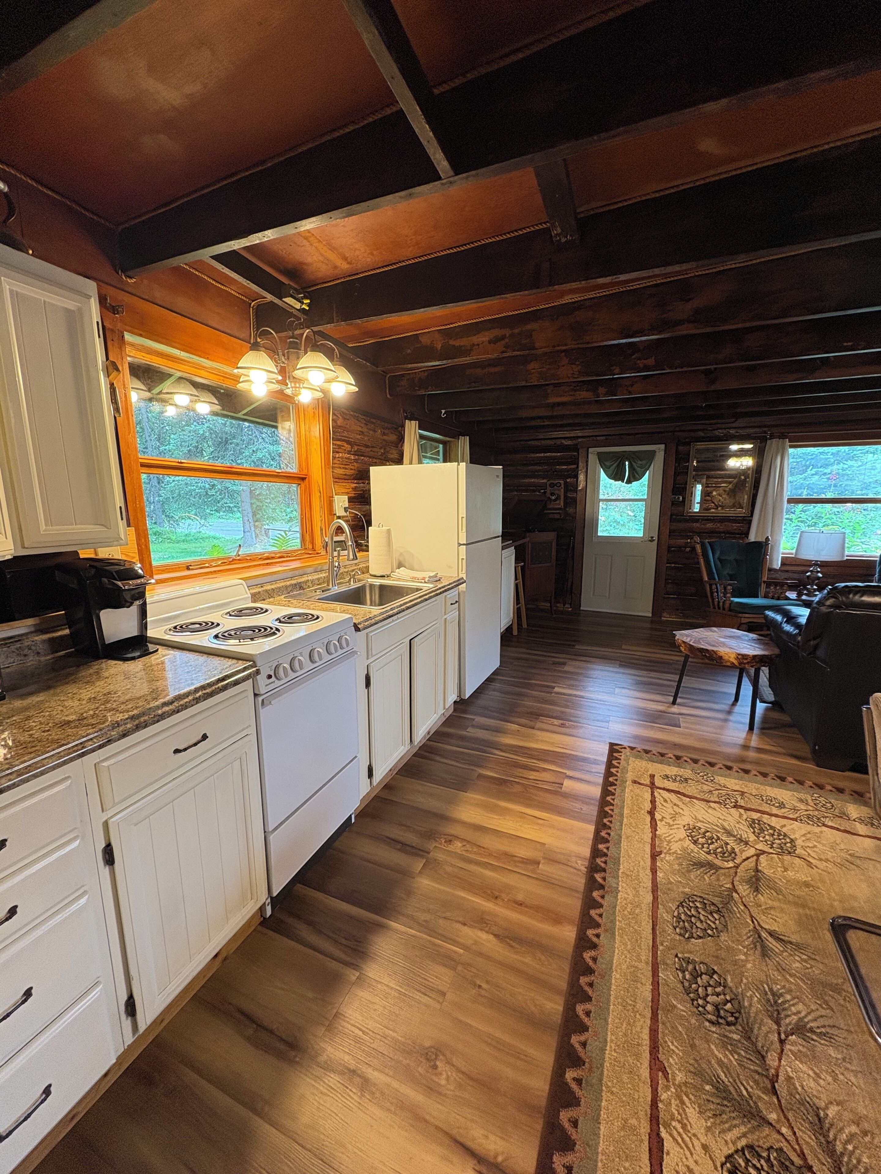 Microwave, oven, stovetop