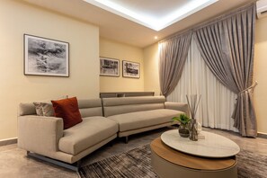 Luxury Villa, 4 Bedrooms | Living area