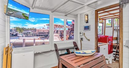 Antique Tugboat on the Harborwalk