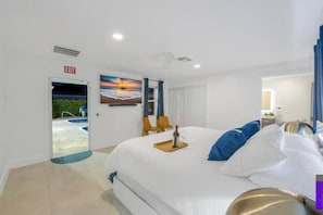 5 bedrooms, iron/ironing board, WiFi, bed sheets