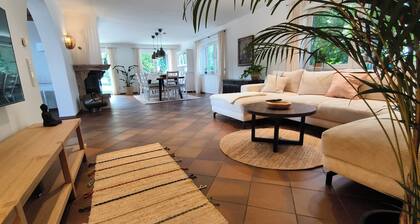 Ferienhaus Fringaluna mit privatem Pool in Übersee am Chiemsee