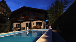 Outdoor pool - Vacation home Fringaluna with private pool in Übersee am Chiemsee (Übersee)