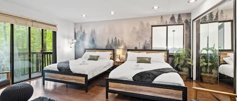6 chambres, fer et planche Ă repasser, Wi-Fi, literie fournie