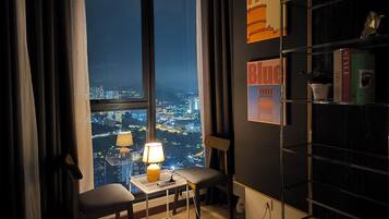 Soundproofing, iron/ironing board, free WiFi