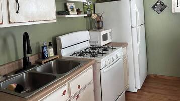 Microwave, oven, stovetop