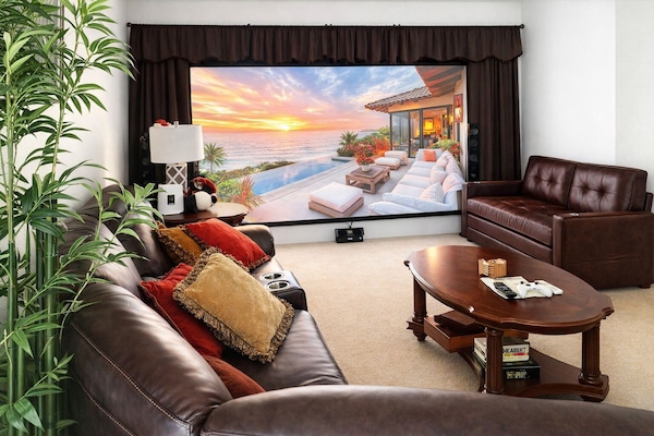 Smart TV, videogames, DVD player, pebolim