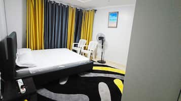 2 slaapkamers, een strijkplank/strijkijzer, gratis wifi, beddengoed