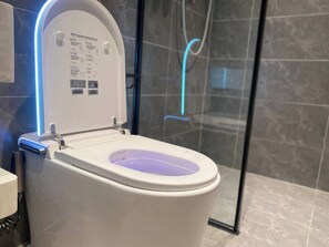 Raised toilet seat - Zhihui Star Business Hotel (Chantrea)