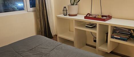 2 makuuhuonetta, silitysrauta/-lauta, Wi-Fi