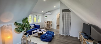 Cozy house close to Lake Washington with AC and a front and back yard