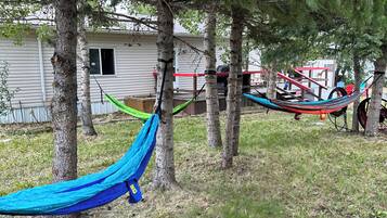 Overnattingsstedets uteområder