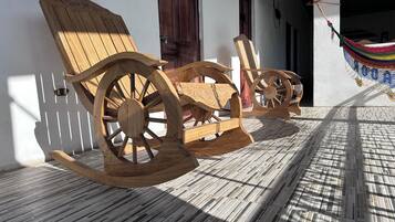 Habitació doble estàndard, no fumadors | Terrassa o pati