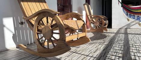 Standard Double Room, Non Smoking | Terrace/patio