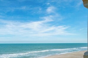 On the beach