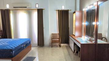 Kamar Double, balkon, pemandangan kebun