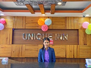 Reception - Unique Inn (Kathmandu)