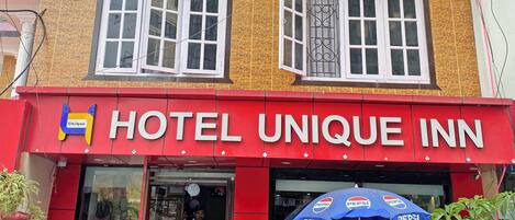 Fassade der Unterkunft