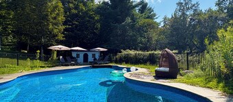 Calder House Naturescape Oasis With In-ground Pool