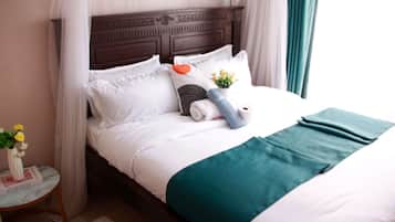 1 chambre, fer et planche Ă repasser, Wi-Fi, draps fournis