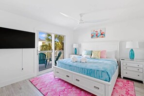 4 bedrooms, iron/ironing board, travel cot, WiFi