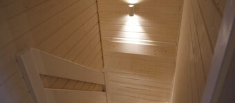 Log cabin Aurora for family vacation in Dziwnowek 10min. walk to the Baltic Sea