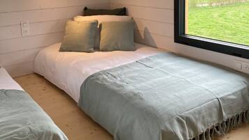 2 slaapkamers, beddengoed