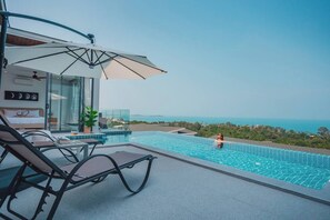 Pool - 3BR Sea View Villa | Infinity Pool | Chaweng Noi (Koh Samui)