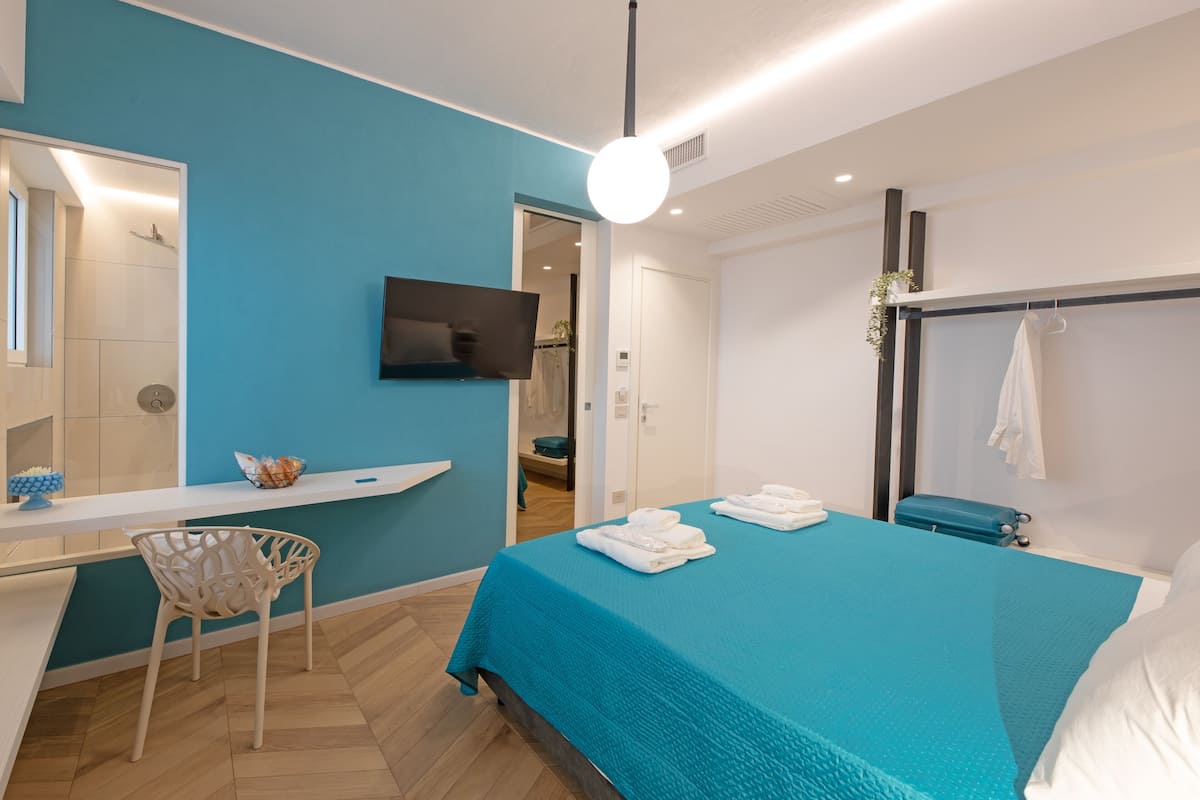 Basic Double Room | Blackout drapes, soundproofing, free WiFi