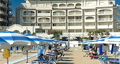 By the sea in Miramare di Rimini