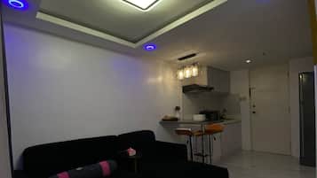 Condo, 1 habitación, para fumadores, Terraza | Sala de estar