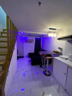 Apartamento, 1 habitación, fumadores, terraza | Interior
