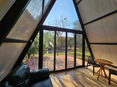 Chalet with exclusive mezzanine and a unique view of Morro Pelado