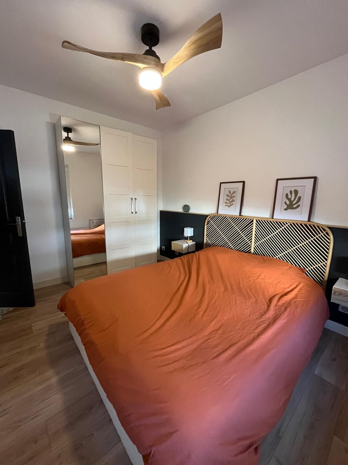1 bedroom, iron/ironing board, bed sheets