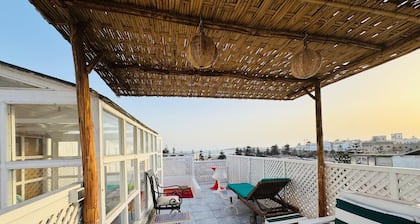 Charming building in Essaouira, Morocco