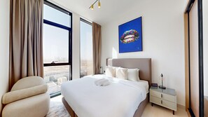 2 bedrooms, iron/ironing board, free WiFi, bed sheets