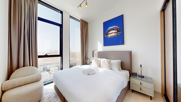 2 chambres, fer et planche Ă repasser, Wi-Fi gratuit, draps fournis