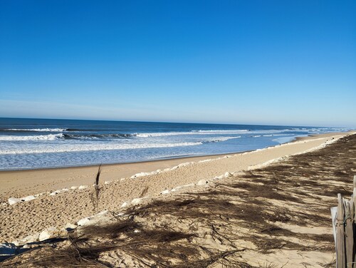 Ideally located, wooden bungalows 200m from the ocean, 10km from Lacanau