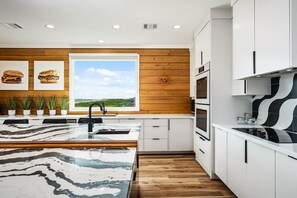 Cuisine privée | Réfrigérateur, four, cafetière/bouilloire, grille-pain