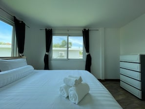 Blackout drapes, iron/ironing board, free WiFi