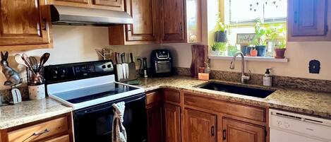 Micro-ondas, fogão, cooktop