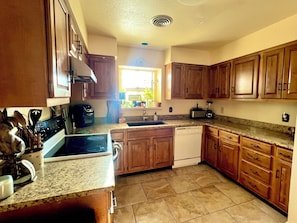 Microwave, oven, stovetop