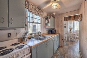 Microwave, oven, stovetop