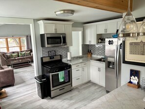 Microwave, oven, stovetop