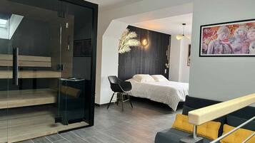 1 chambre, fer et planche Ă repasser, Wi-Fi, draps fournis