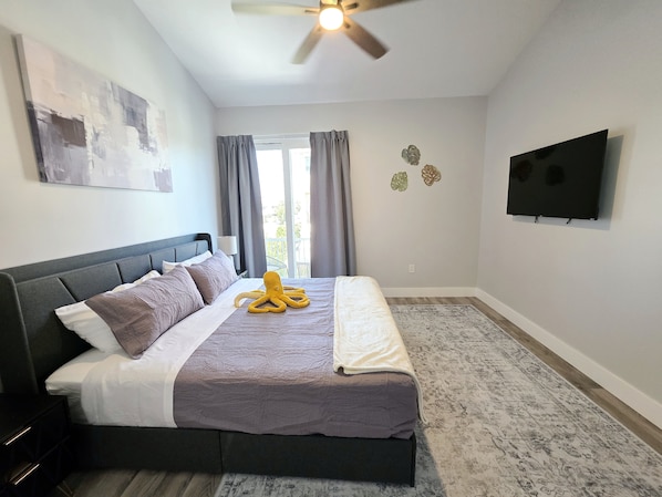 1 bedroom, iron/ironing board, free WiFi, bed sheets