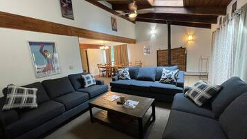 Télévision, cheminée