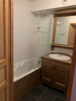 Shower, hair dryer