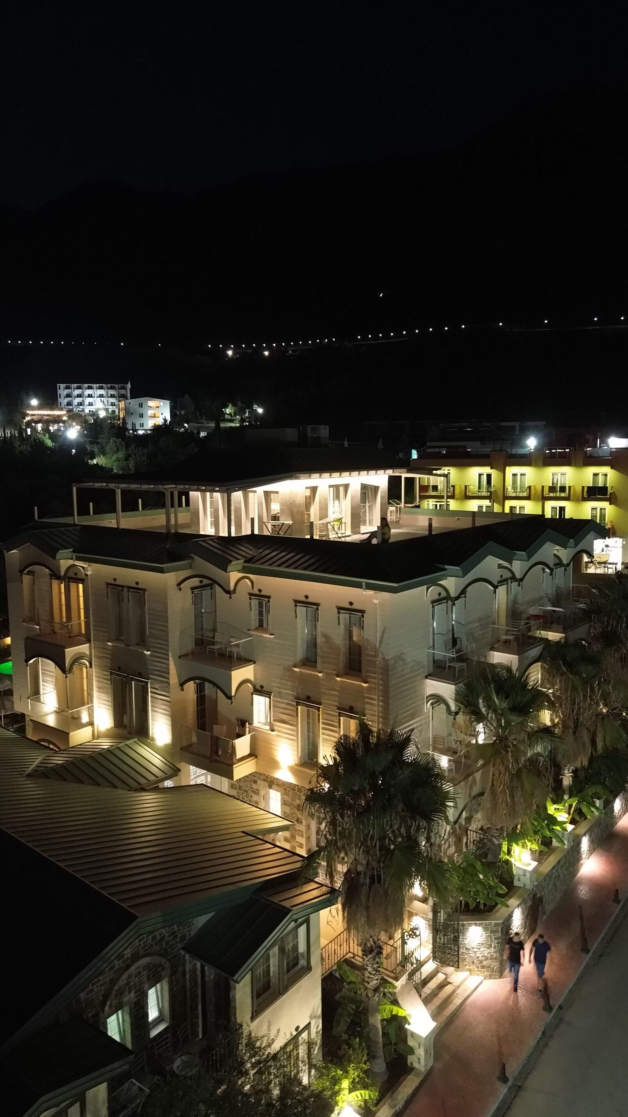 Facciata della struttura